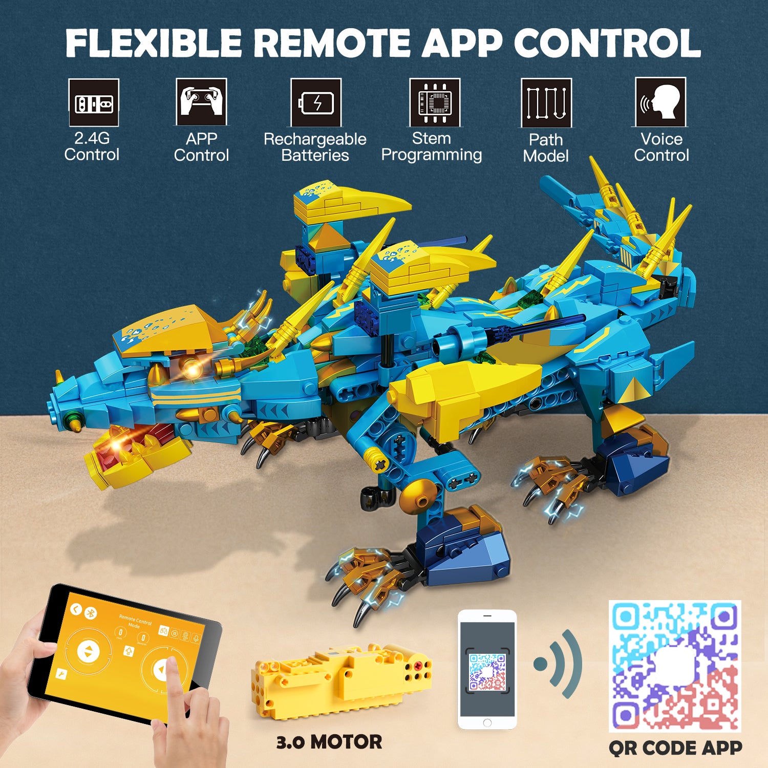 515Pcs Remote Control Building Blocks Set T944