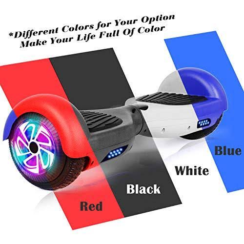 6.5x22 Two-Wheel Self Balancing Hoverboard with LED Light R466174