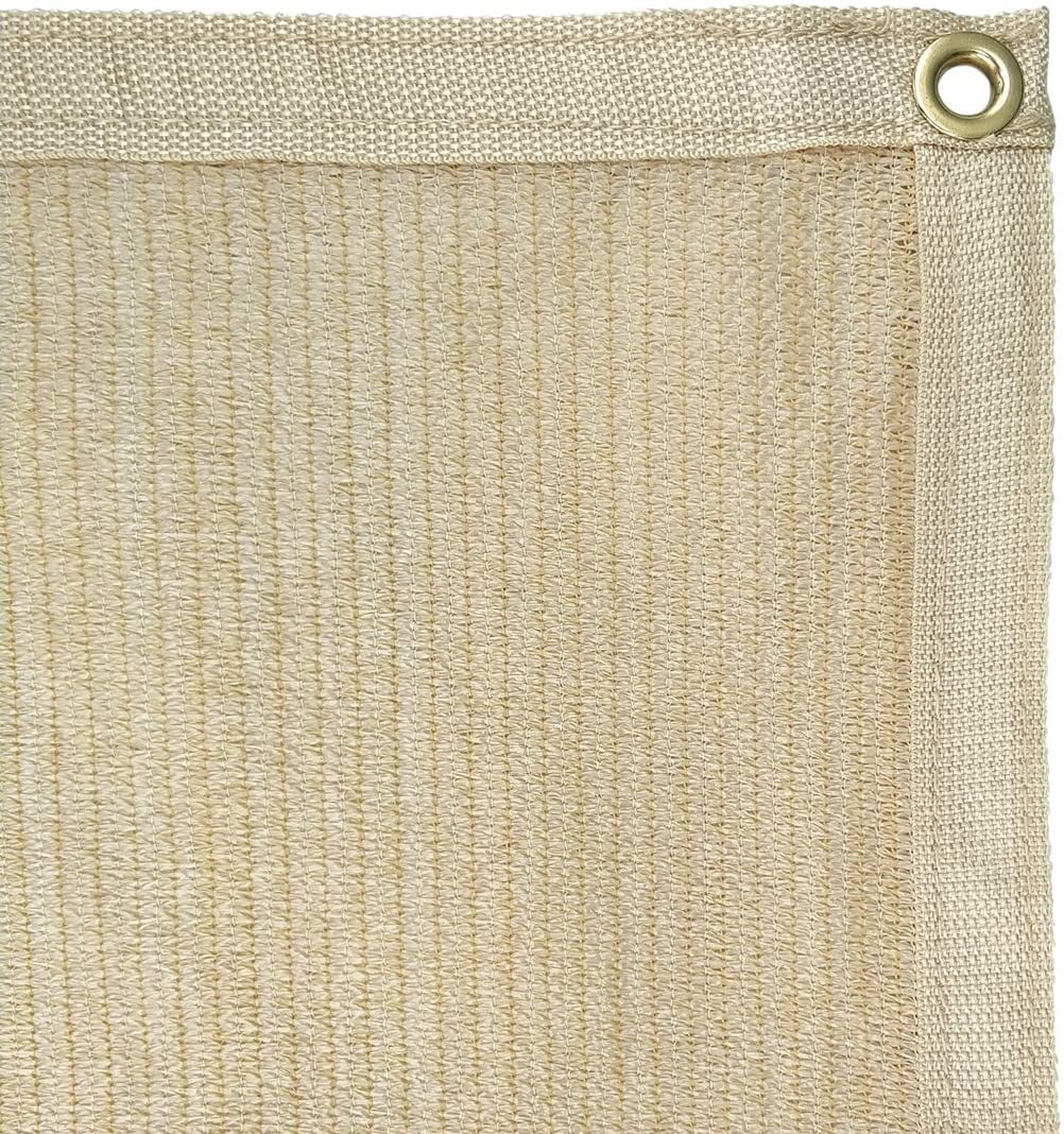 RV Awning Privacy Screen Shade Panel Kit Sunblock Drop 8 x 16ft, Wheat Q147
