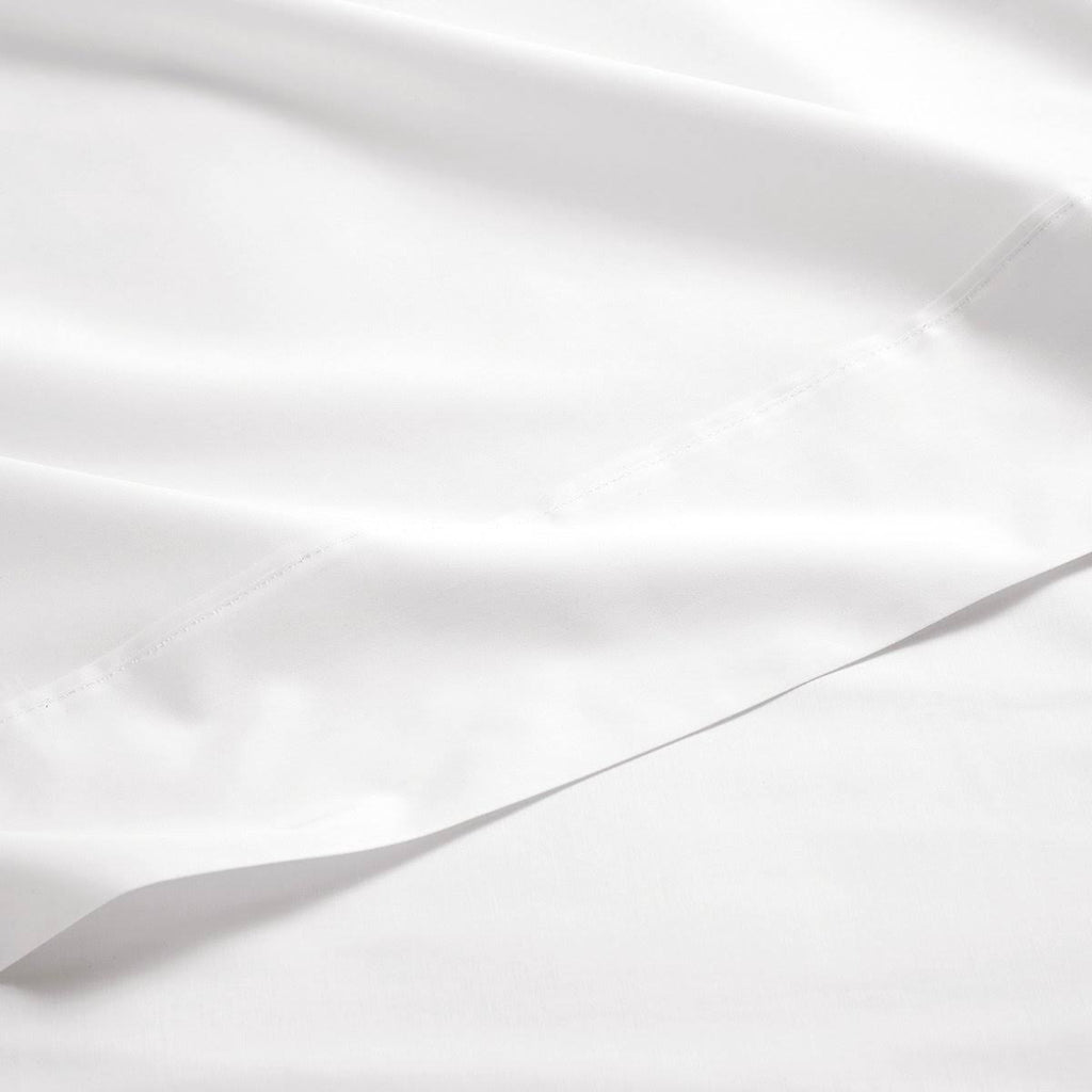 Twin Slate Blue Organic Sateen Sheet Set N8173