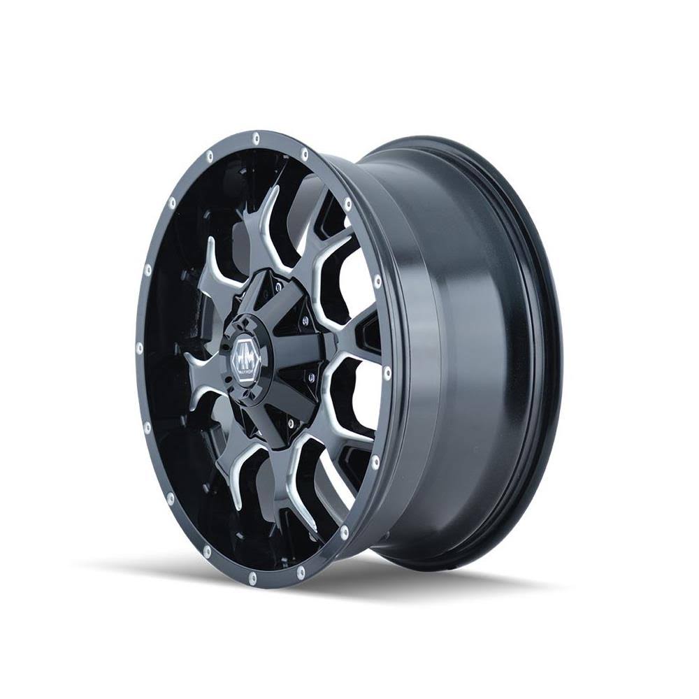 Black/Milled Wheel Rim 20x10 8x180 -25mm L956064