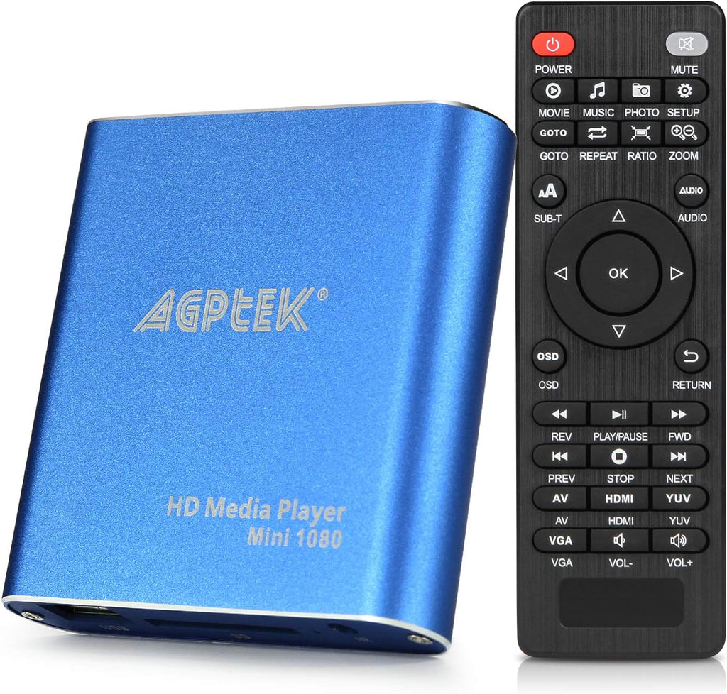 HDMI Media Player, 1080p Full-HD, USB Flash Drive and SD Card W585744