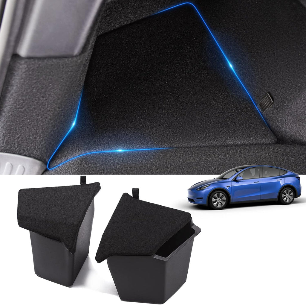Rear Trunk Organizer Storage Box Side Storage Bins Pack of 2 N5283