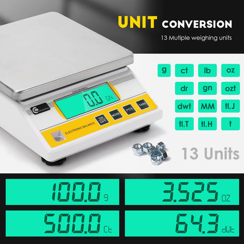 10kg x 0.1g Digital Precision Electronic Balance Scale K3944