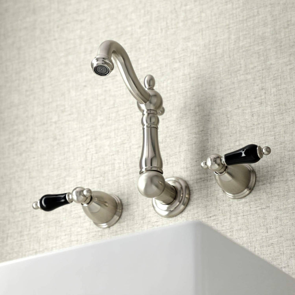 Antique Brass Wall Mount Bathroom Faucet R116560