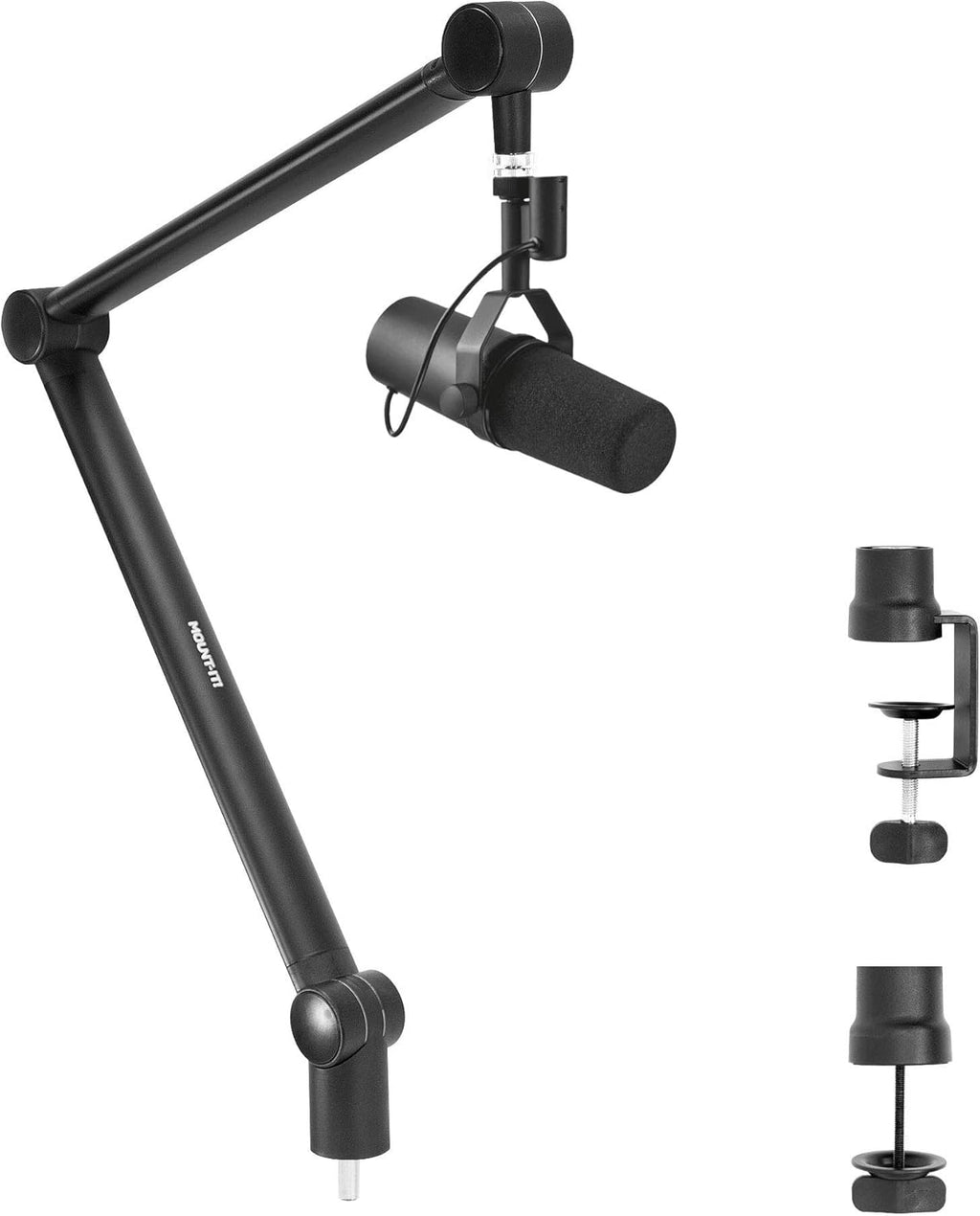 Adjustable Microphone Boom Arm with Cable Management, Pack of 2 G583516