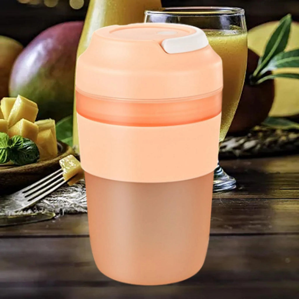 Pink Portable USB Blender 400ml Q280899