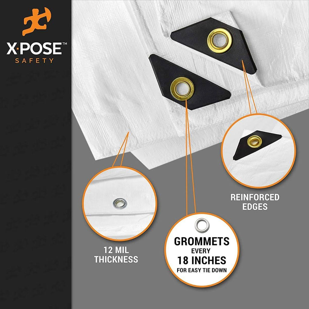White Tarps 6 x 20 - Case of 5 Q85794