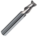 Carbide End Mill, 2 Flute, 45° Helix, Uncoated I99244