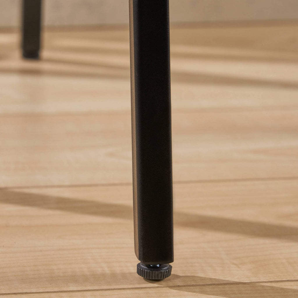 Dark Brown Bar Stool Set of 2 Q232