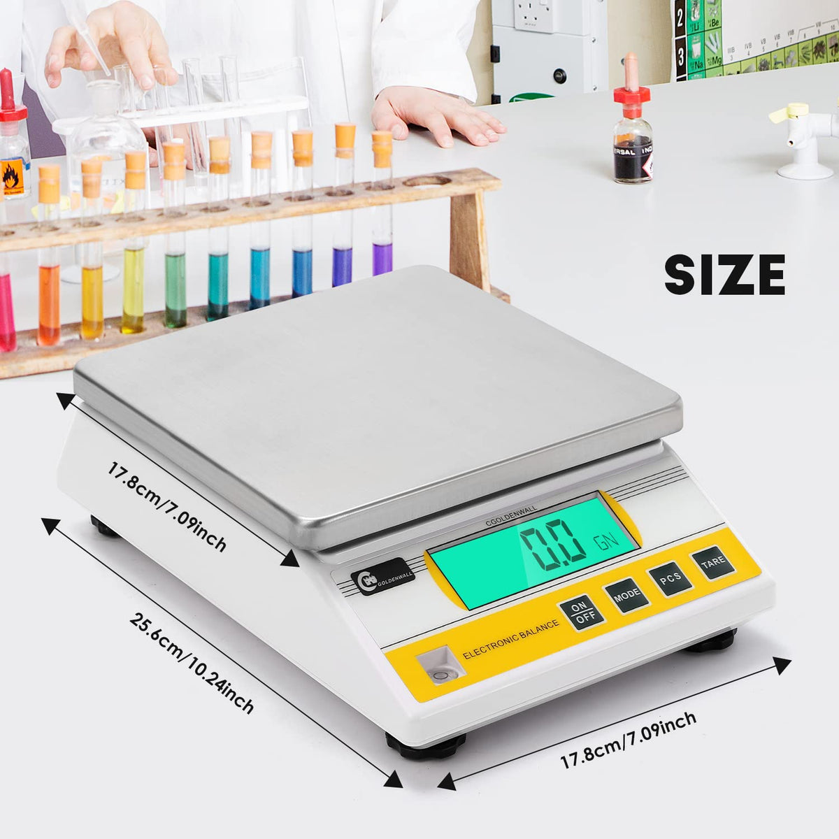 10kg x 0.1g Digital Precision Electronic Balance Scale K3944