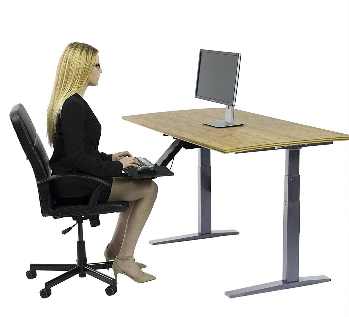 Standing Desk Mobile Rectangular Electric B855
