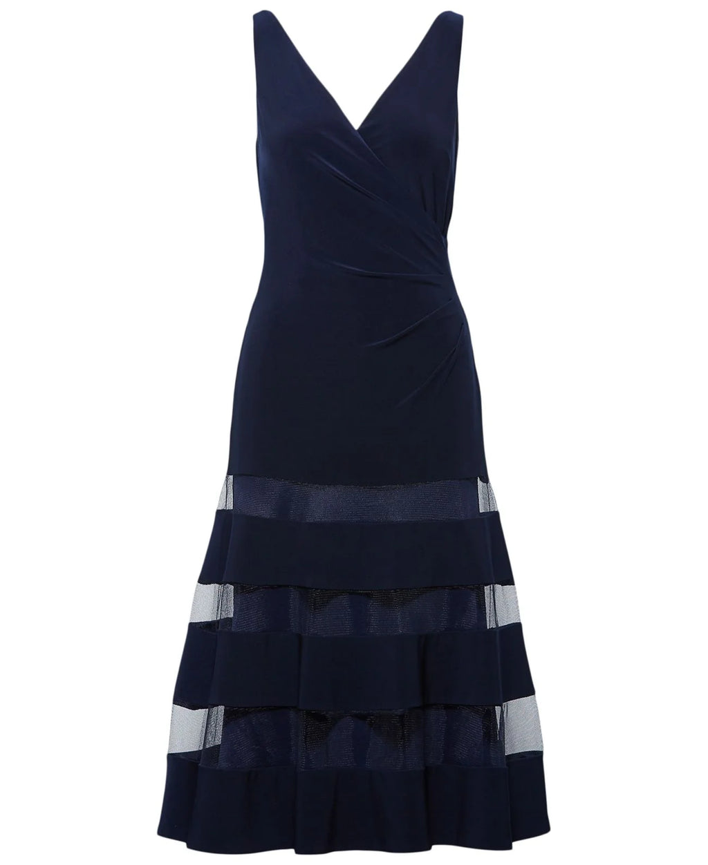 Blue 2 A-Line Dress Q998