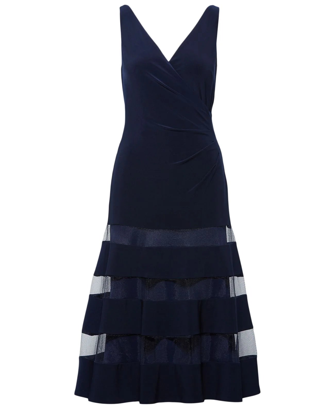 Blue 2 A-Line Dress Q998