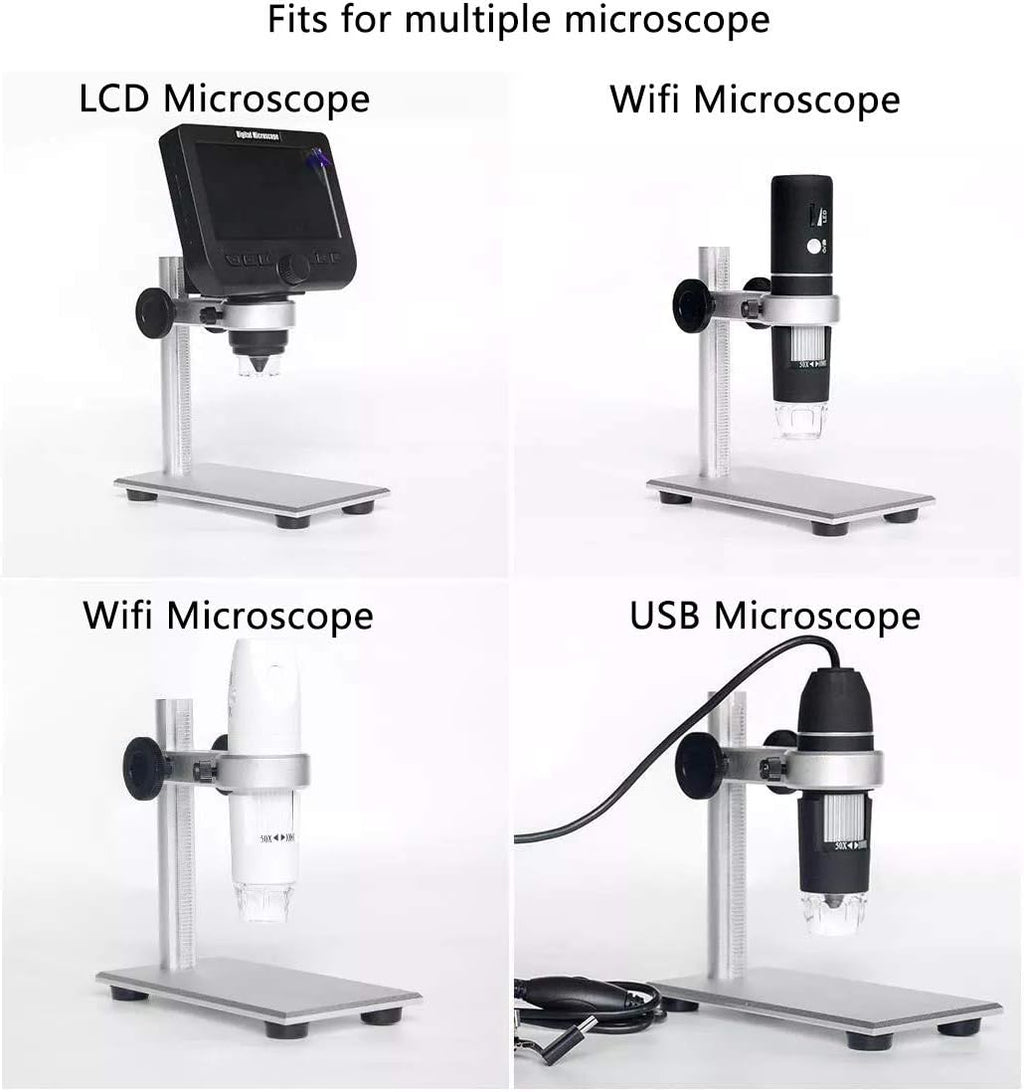 Aluminum Alloy Stand Holder for Digital Microscope with Carrying Case I9961