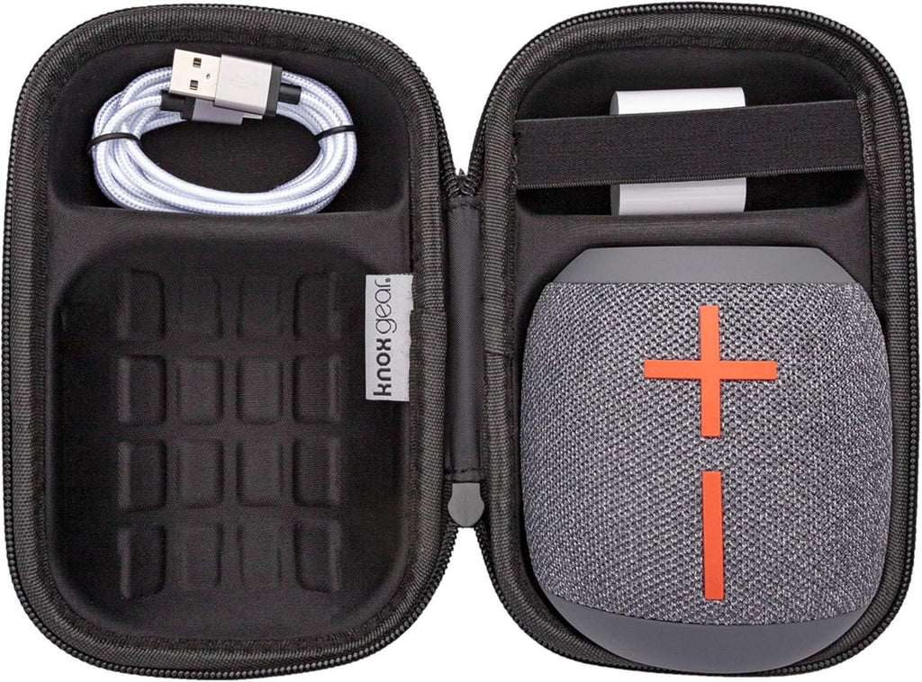 Waterproof Bluetooth Speaker with Padded Protective Case and Cable Q49134