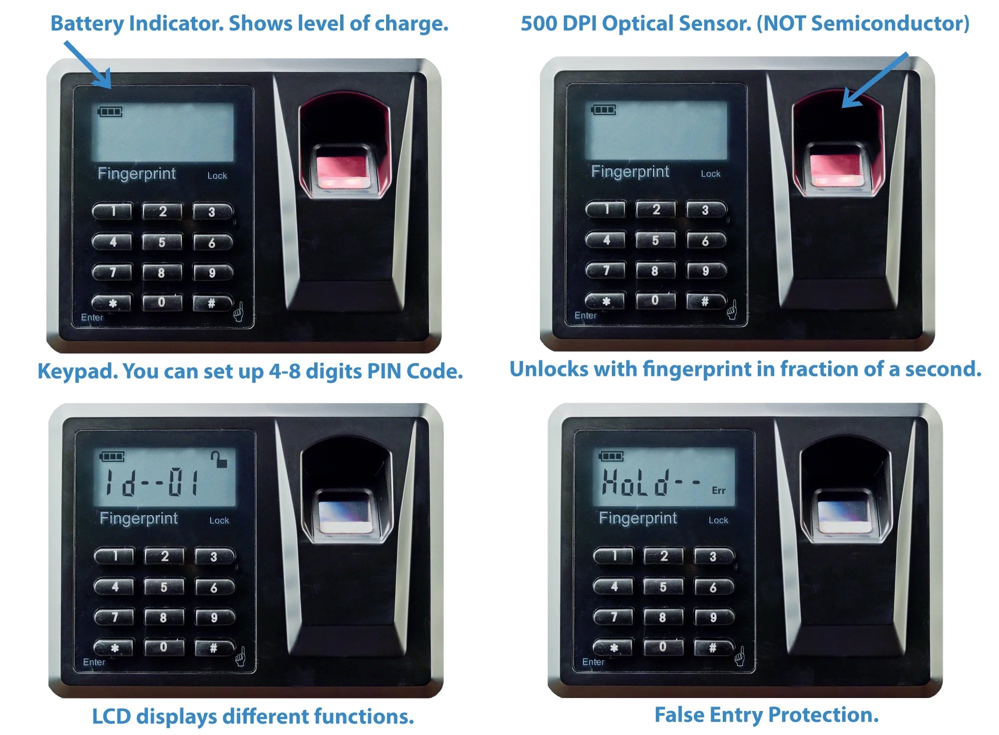 Biometric Fingerprint Laptop Safe V435563