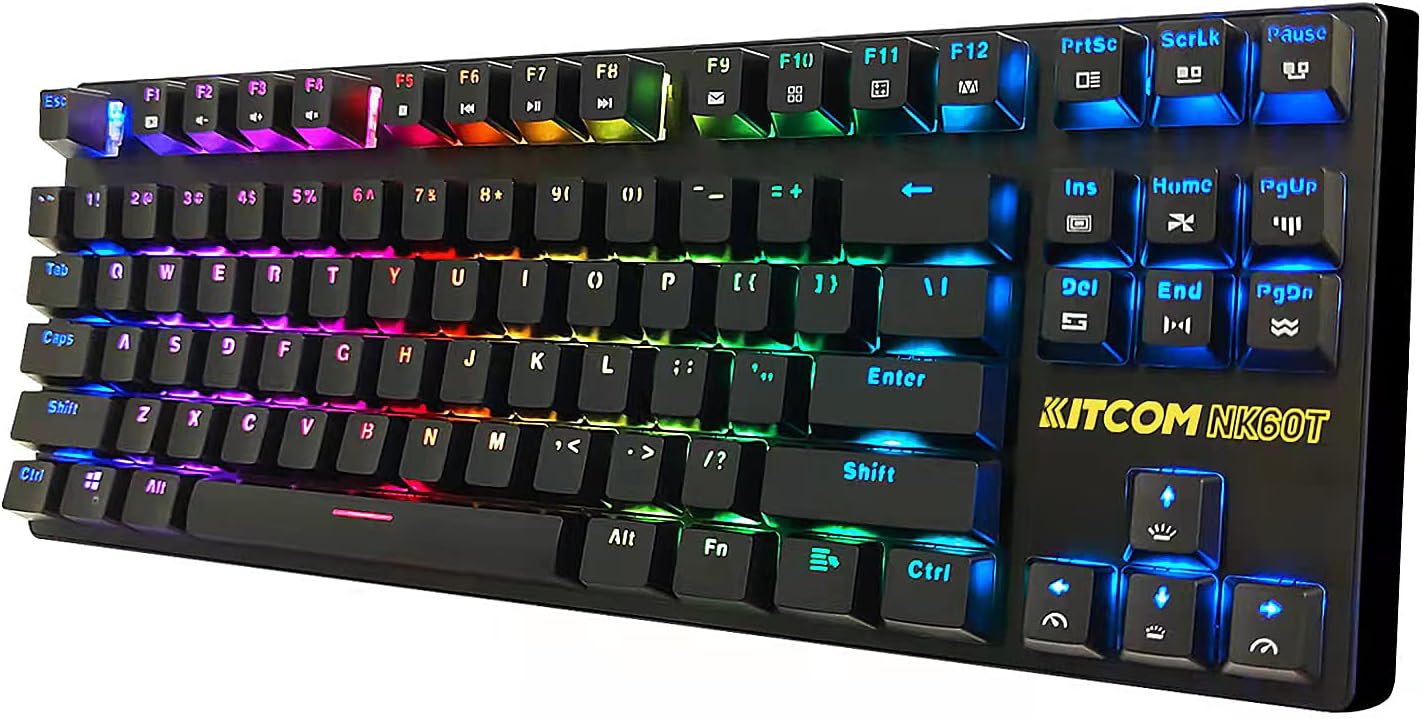 RGB Backlit Mechanical Gaming Keyboard with ABS Keycap D84208