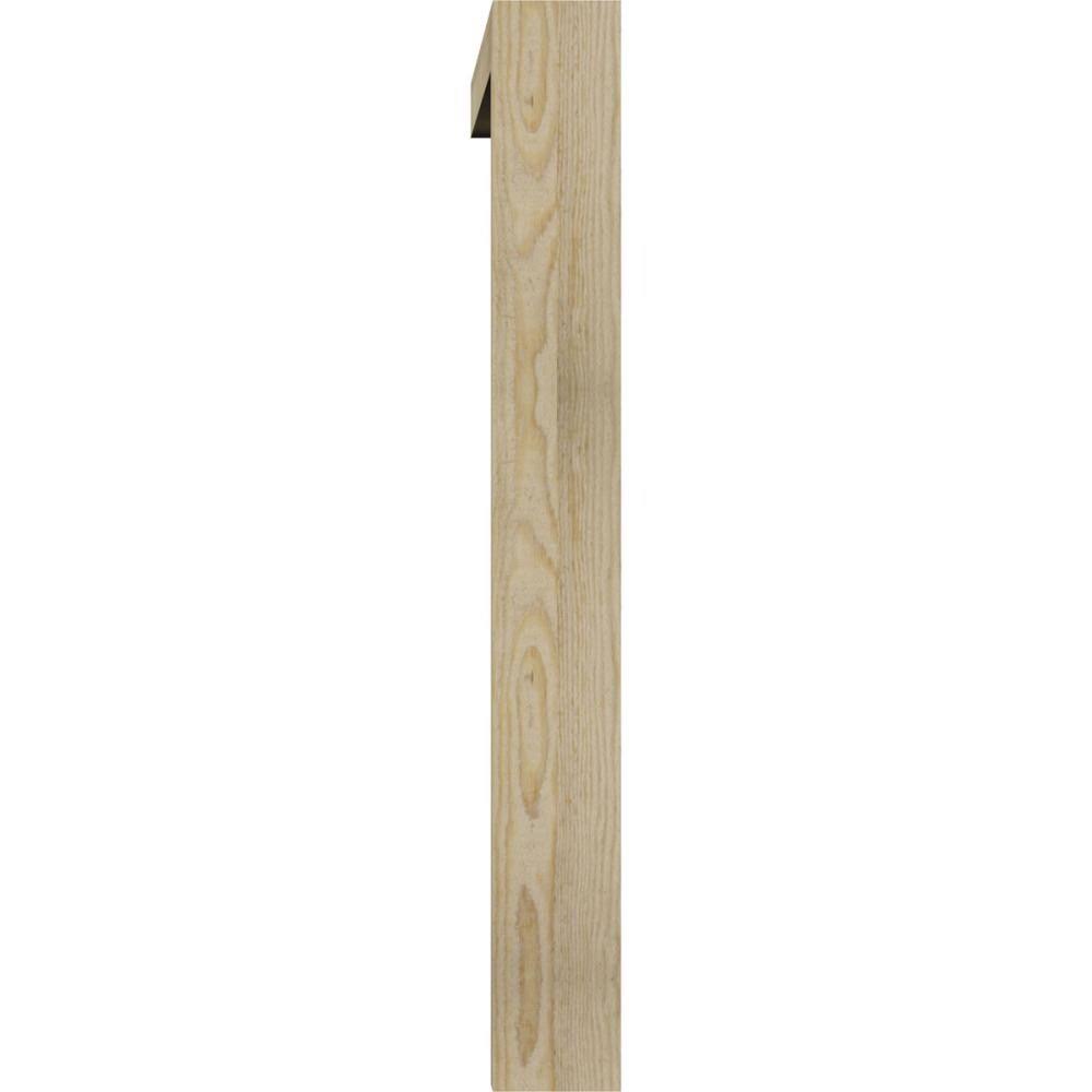 4x22W x 26x22D x 34x22H Thorton Block Rough Sawn Bracket with Offset Brace, Douglas Fir T81080
