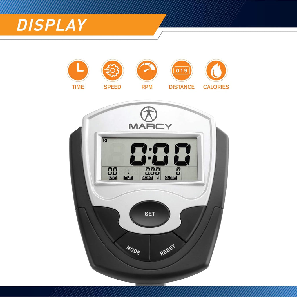 Black Upright Fan Bike D93465