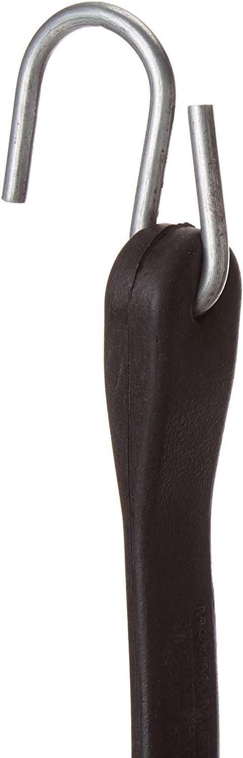 21" Rubber Bungee Cords with Hooks, Pack of 25 J380599