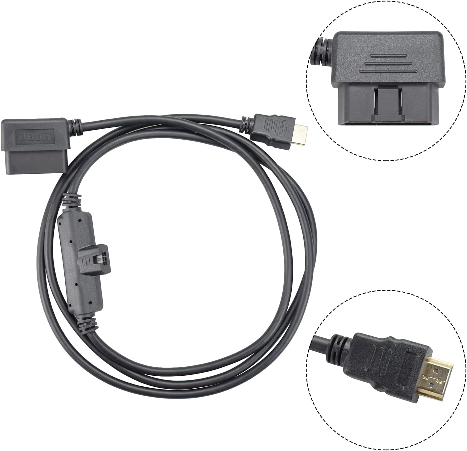 OBDII to HDMI Monitor Cable Pack of 2 J41987