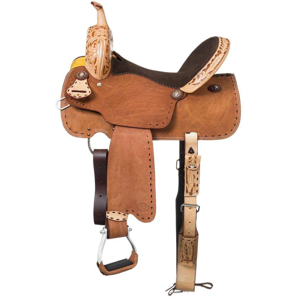 Roughout Barrel Saddle 10in A85108