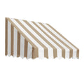 Linen/White Window Awning X701