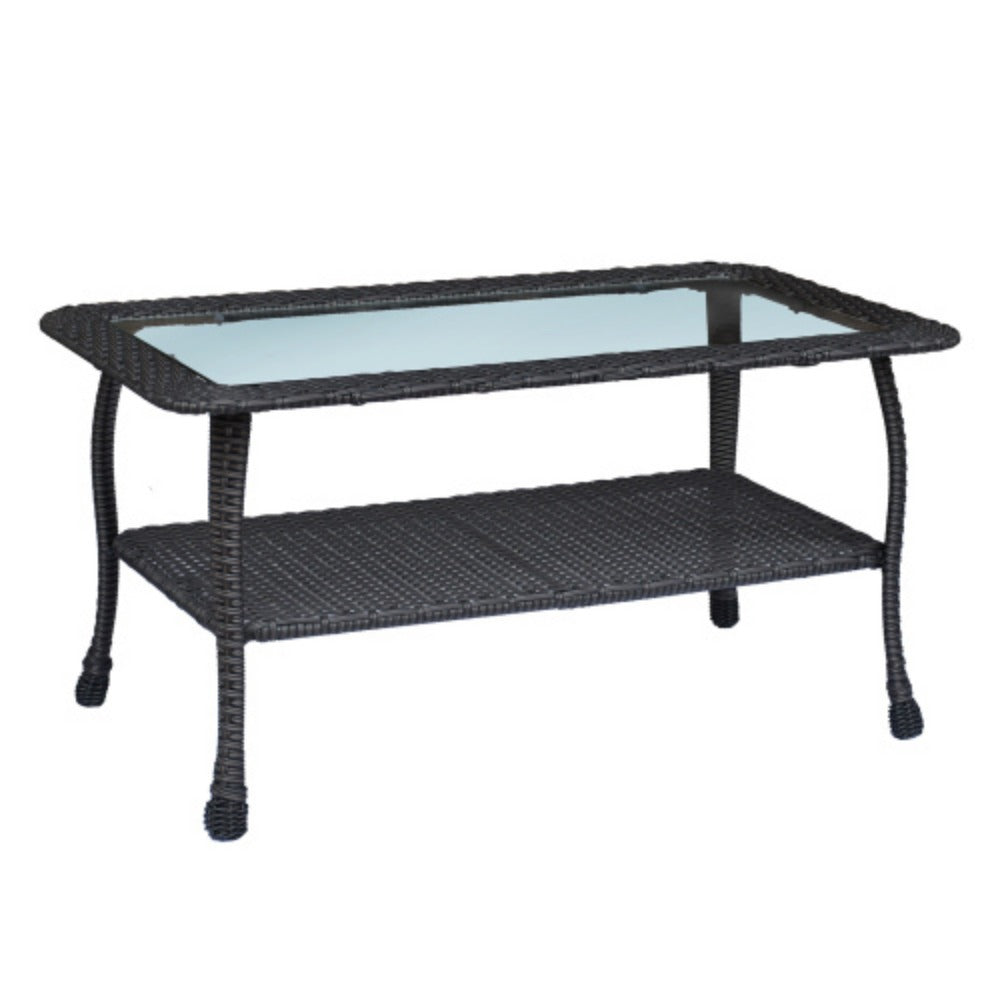 6-Piece Rattan Outdoor Conversation Set with Coffee Table Y522