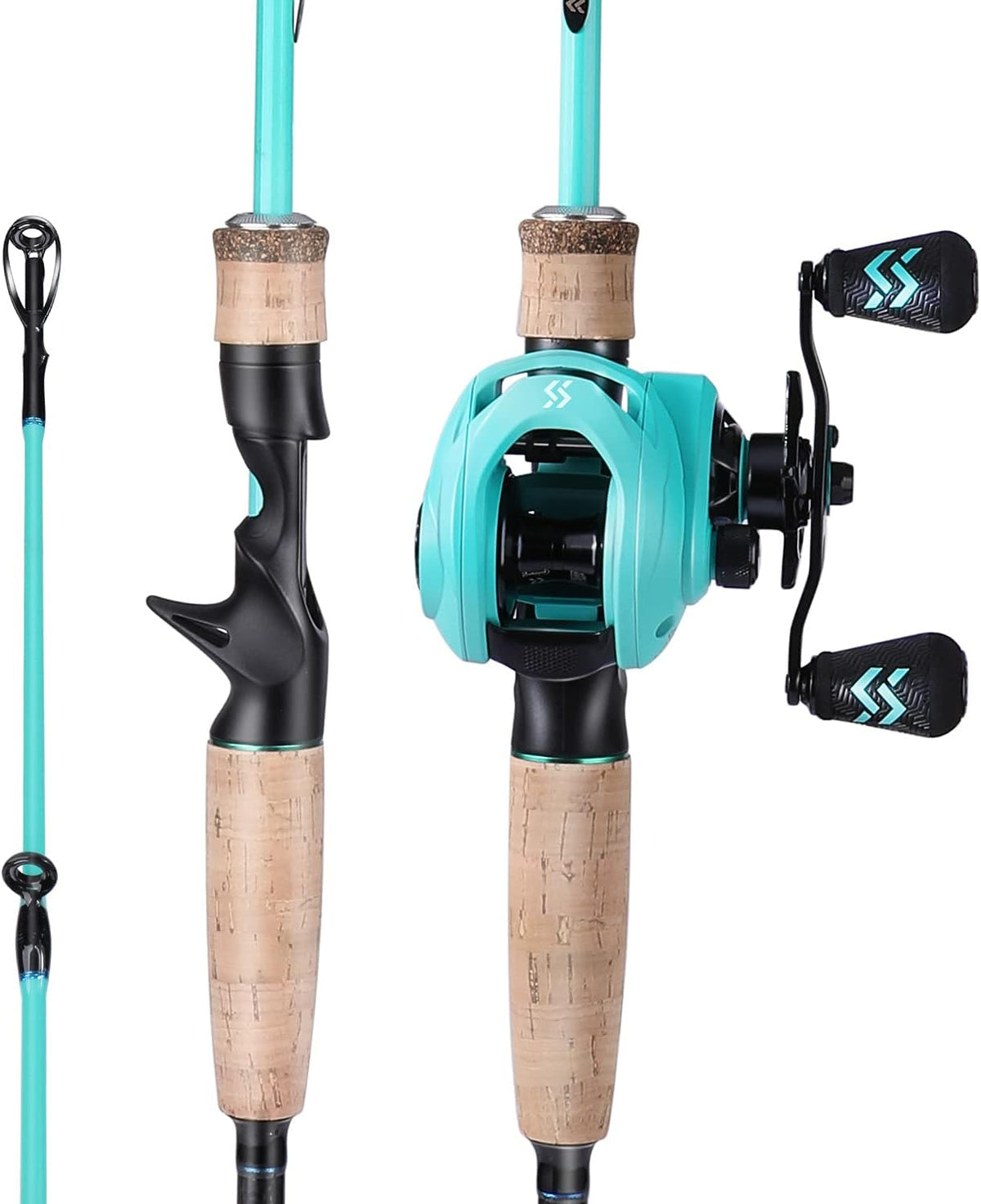 2 Pieces M/MH Baitcasting Rod Combo T670