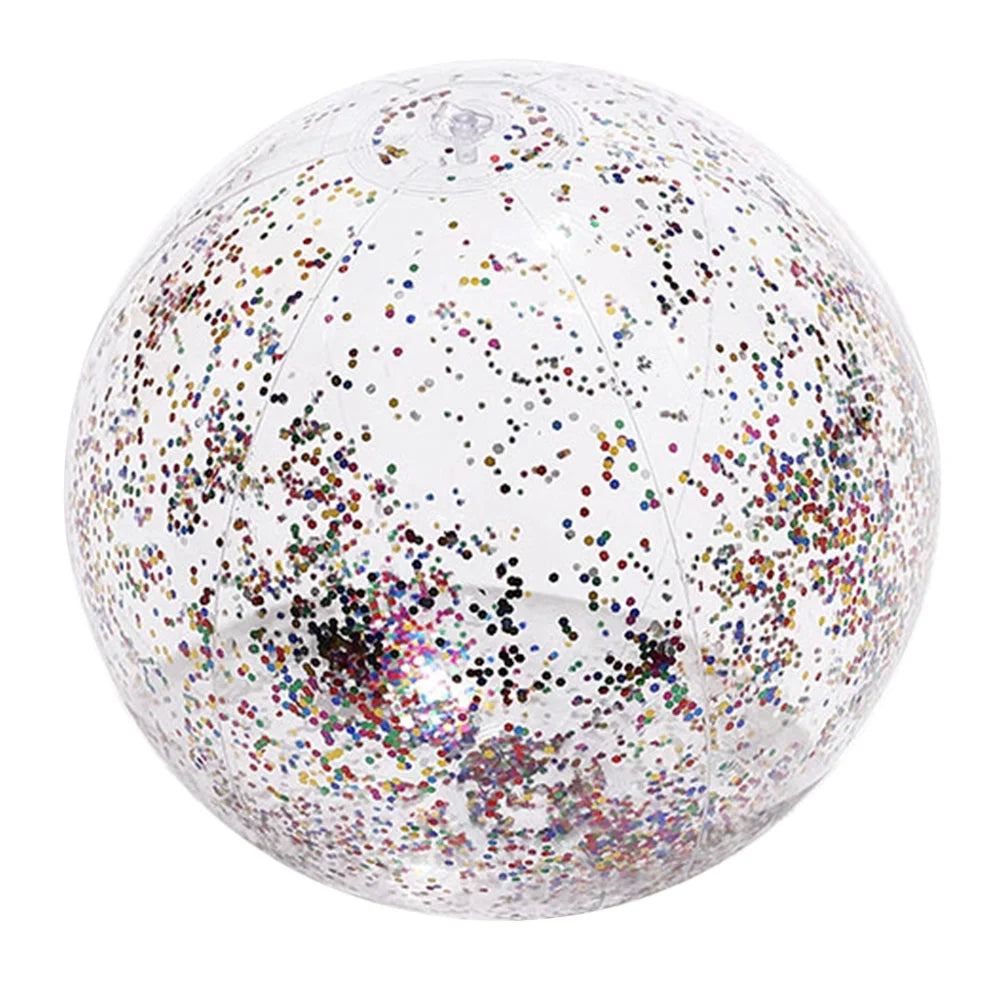 Inflatable Transparent PVC Beach Ball Q202