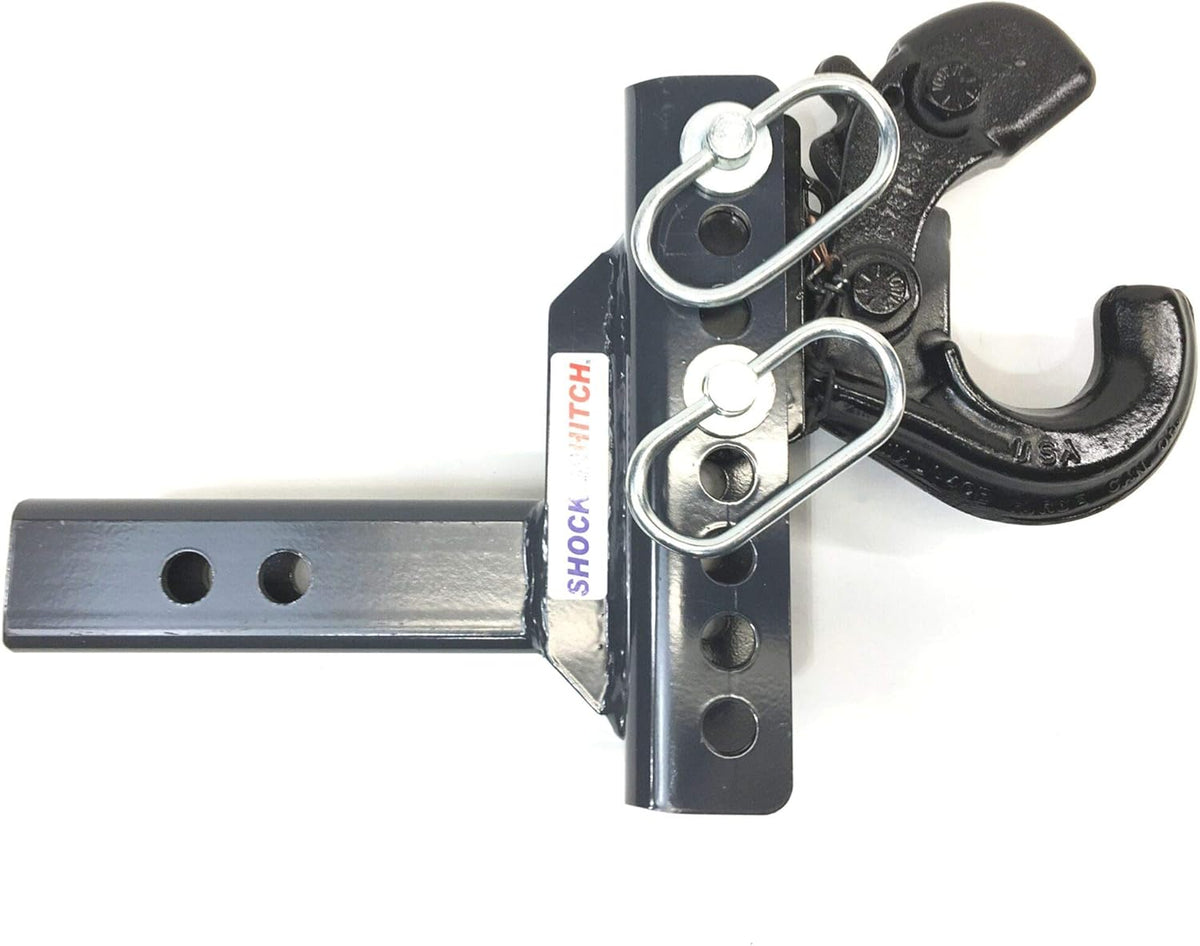 Pintle Hook Drop Ball Mount 12,000 lbs, Fits 3" Hitch Q258430