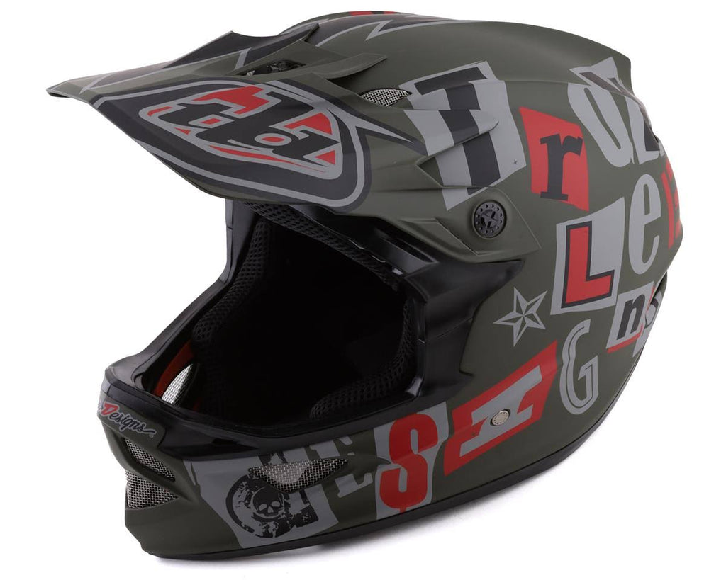 Anarchy Olive D3 Fiberlite Helmet M60728