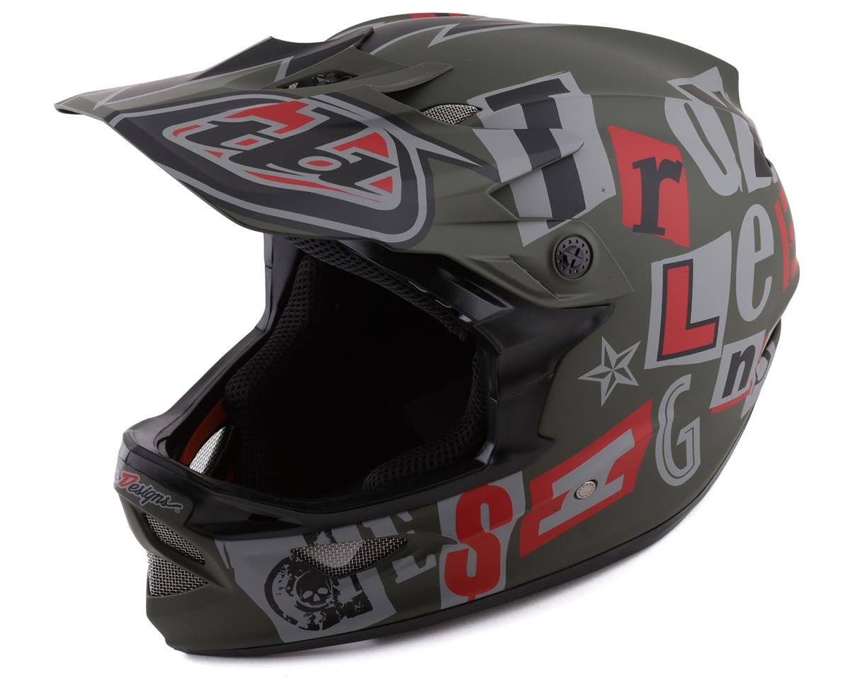 Anarchy Olive D3 Fiberlite Helmet M60728