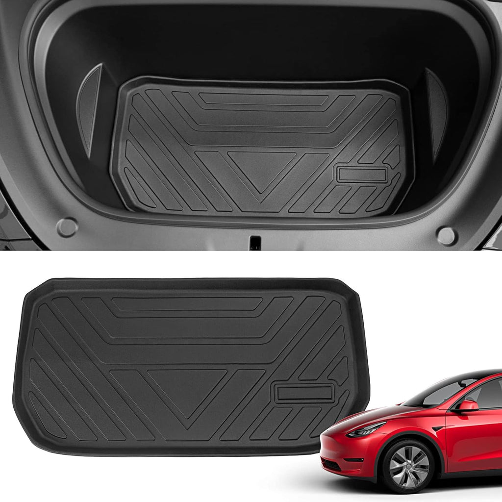 Tesla Model Y Frunk Mat Cargo Liner Floor Mat All Weather 5 Seat Accessories H324895