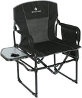 Folding Camping Chair with Storage Pocket and Side Table G333273