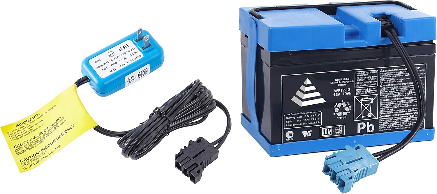 6V 4AH Battery + Charger Combo Kit Pack of 2 W5846