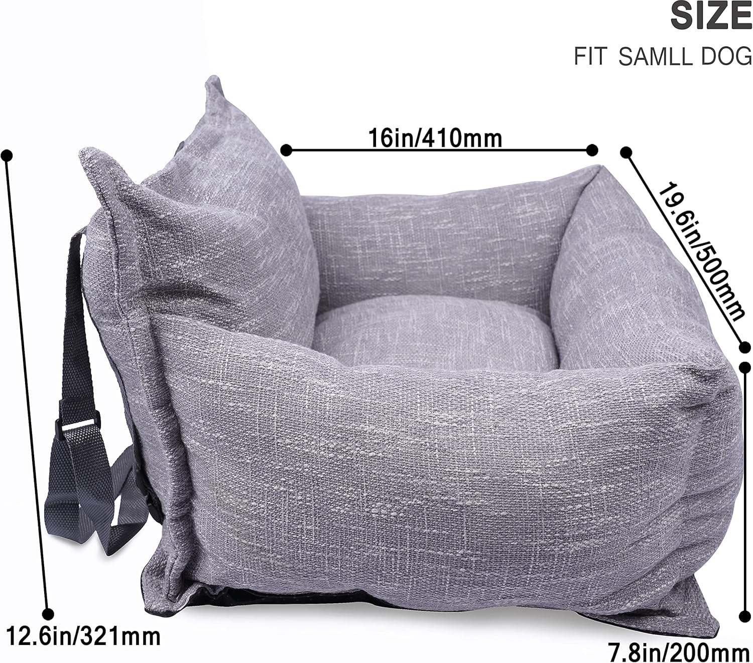 Washable Soft Dog Car Seat Carrier Bed A9702