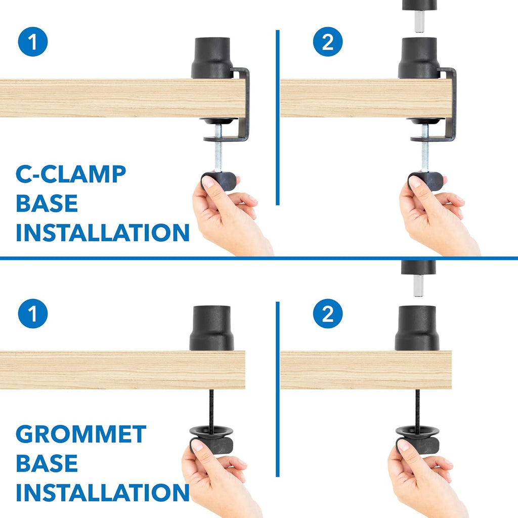 Adjustable Microphone Boom Arm with Cable Management, Pack of 2 G583516