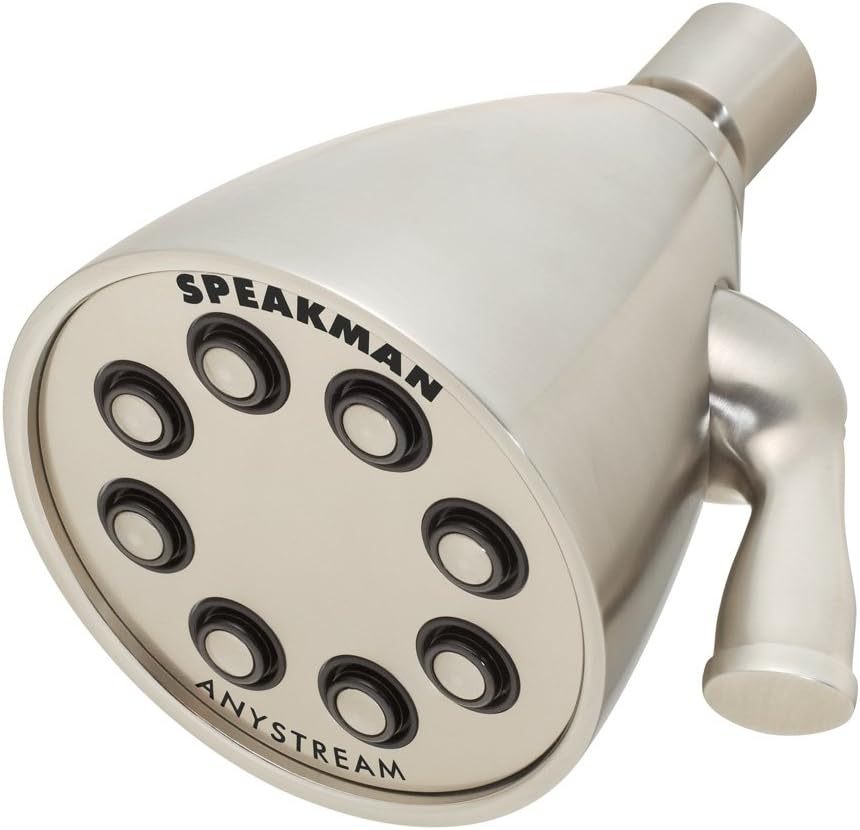 Polished Chrome Adjustable Solid Brass Shower Head U632990