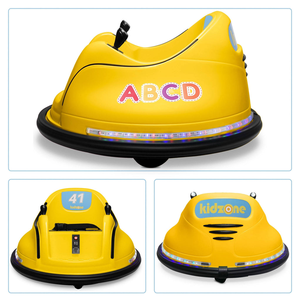 12V 2 Speed Bluetooth Electric Ride on Bumper Car with Remote Control S7340