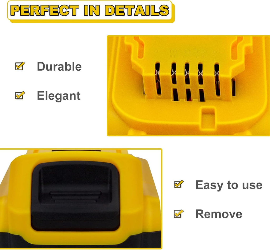 2 Pack 20V 6.0Ah Lithium Replacement Battery Q767