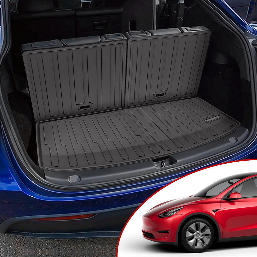 Tesla Model Y Frunk Mat Cargo Liner Floor Mat All Weather 5 Seat Accessories H324895