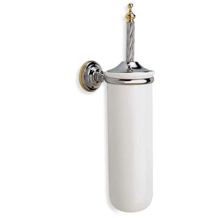 Chrome/Gold Toilet Brush L708282