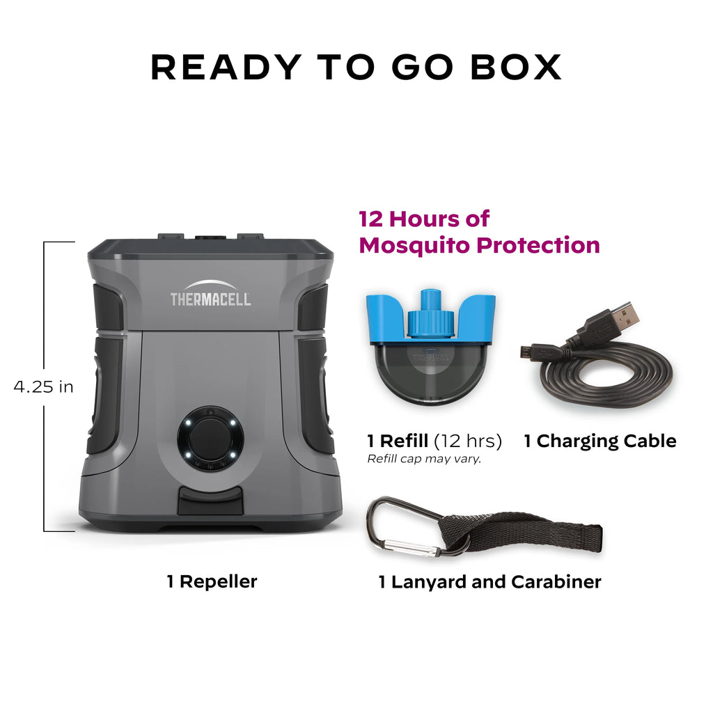 Rechargeable Mosquito Repellent with 12-Hour Refill W769