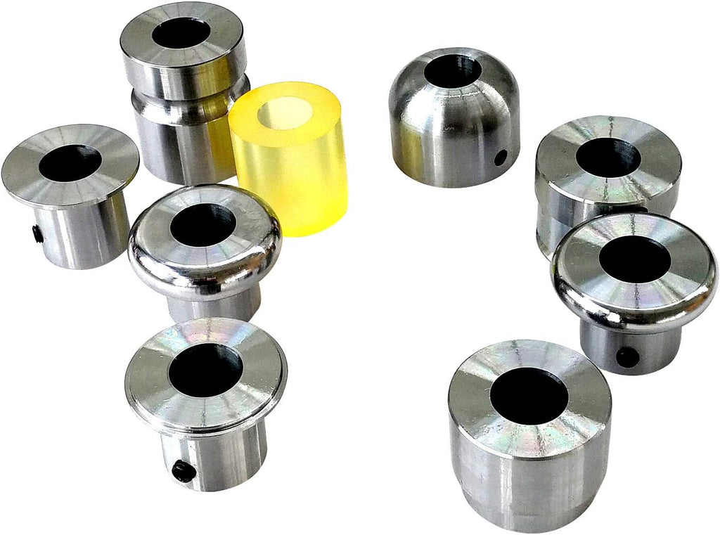 9 Dies 1 Polyurethane Roll Tipping 22mm shaft CR12 Bead Roller Forming Set Y7344