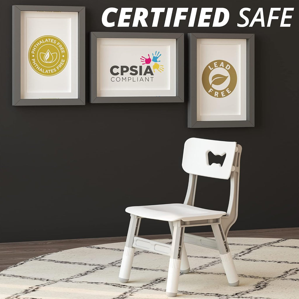 Adjustable Plastic Kids Chairs (2-Pack) O244