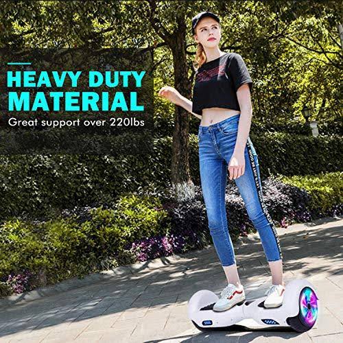 6.5x22 Two-Wheel Self Balancing Hoverboard with LED Light R466174