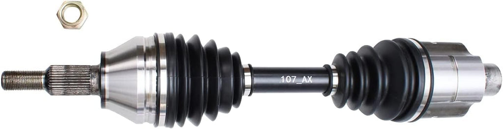 4WD Front CV Axle Drive Shafts + Upper Control Arm w/ Ball Joint Replacement 4pc Set Y3131