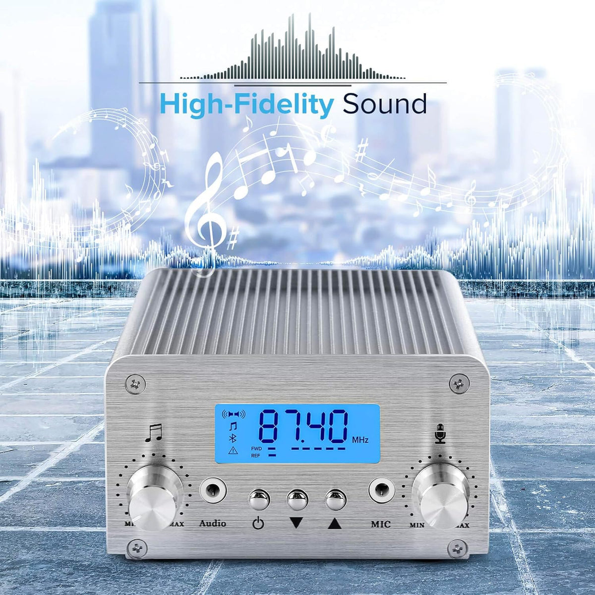 15W FM Broadcast Transmitter 87~108MHz Z602865